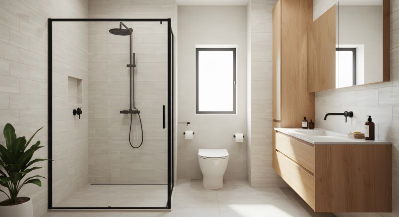 Bathroom with Modern Fixtures